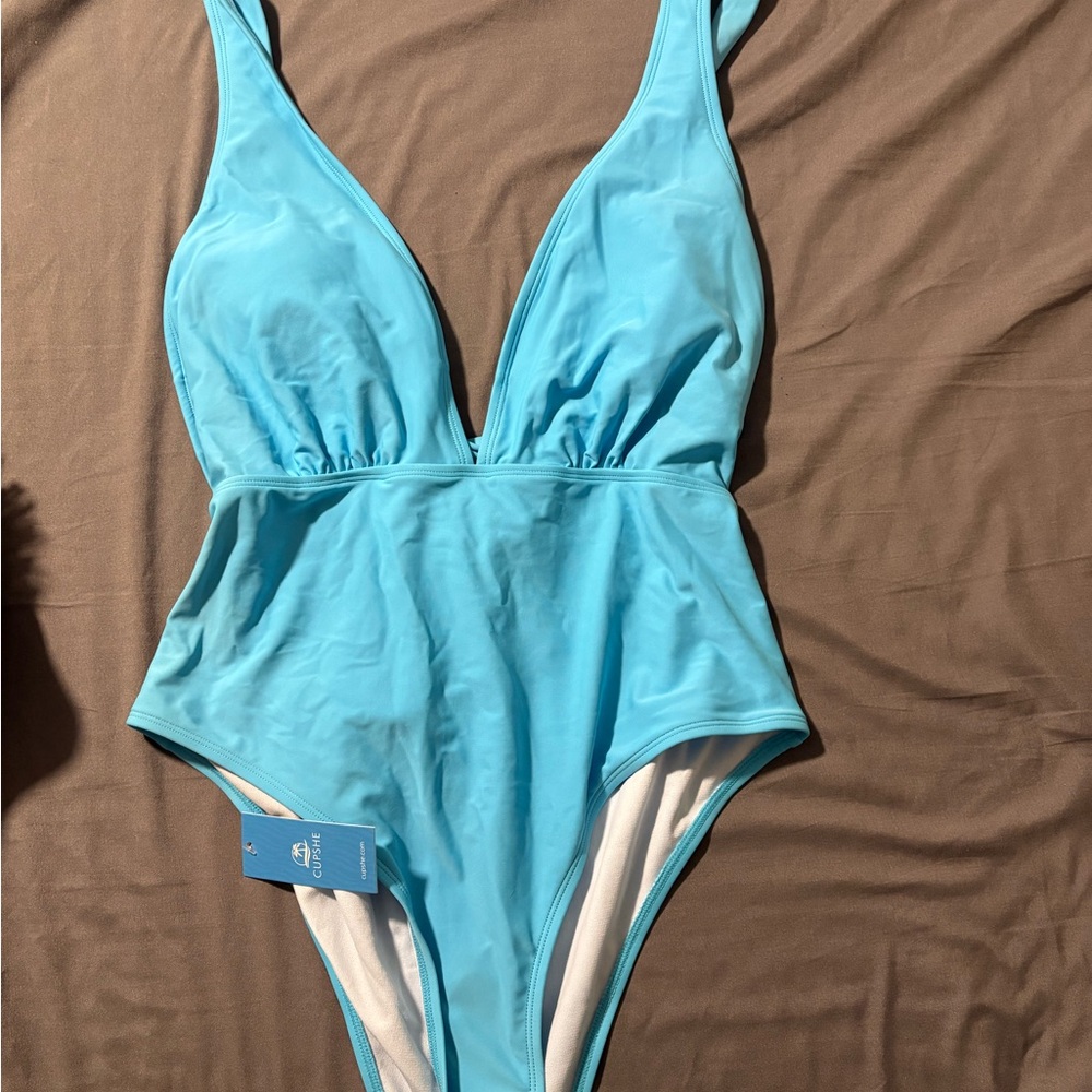 Blue Cupshe Swimsuit
